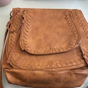 Urban Expressions Tan Crossbody Bag